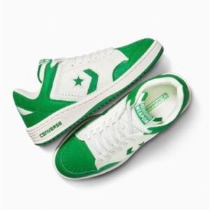 Converse Weapon Low Green White A11957C Larry Bird Boston Celtic Mens Size 10.5
